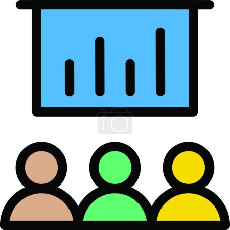 Illustration for Classroom icon vector illustration - Royalty Free Image