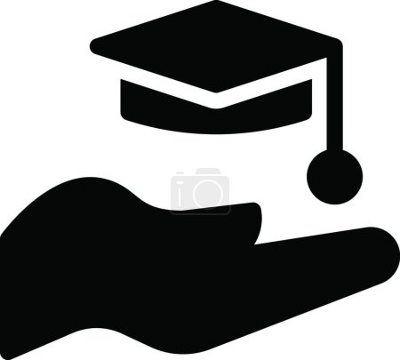 Illustration for Degree icon vector illustration - Royalty Free Image