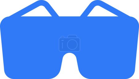 Illustration for Glasses icon vector illustration - Royalty Free Image