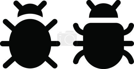 Téléchargez les photos : "bug diversity "icône, illustration vectorielle graphique - en image libre de droit