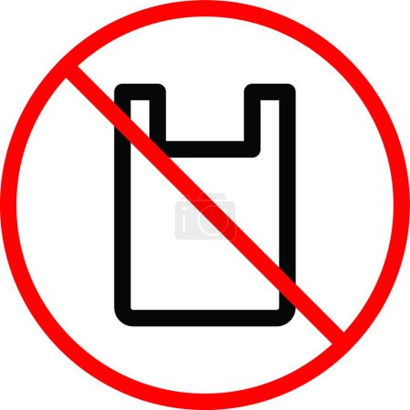 Illustration for Not allowed icon, vector illustration - Royalty Free Image