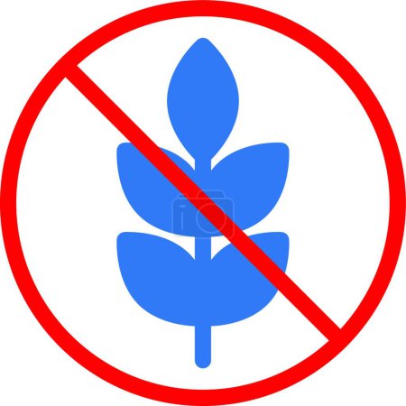 Ilustración de Bloque planta icono vector ilustración - Imagen libre de derechos