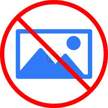 Téléchargez les illustrations : Stop photo icône vectoriel illustration - en licence libre de droit