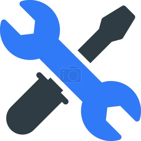 Illustration for "repair " web icon vector illustration - Royalty Free Image