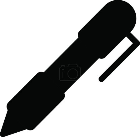 Illustration for Pen  web icon vector illustration - Royalty Free Image