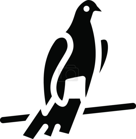 Ilustración de Ilustración pájaro paloma. Concepto del Día Mundial de la Paz - Imagen libre de derechos