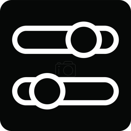 Illustration for Switch icon vector illustration - Royalty Free Image