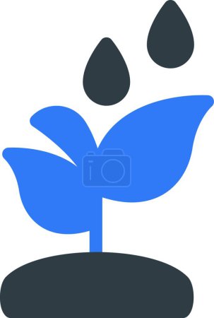 Illustration for Plant  web icon vector illustration - Royalty Free Image