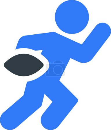 Illustration for Player icon, vector illustration - Royalty Free Image