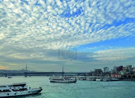Illustration for View of Istanbul,Turkey - Royalty Free Image
