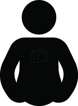 Illustration for "pregnant women"  web icon vector illustration - Royalty Free Image