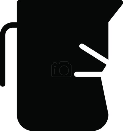 Ilustración de "jarra icono roto, vector de ilustración" - Imagen libre de derechos