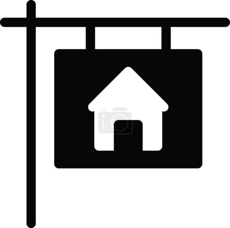 Ilustración de Banner de arquitectura, ilustración vectorial simple - Imagen libre de derechos