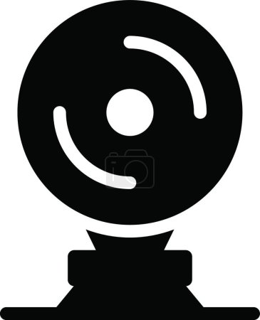 Illustration for "bell " web icon vector illustration - Royalty Free Image