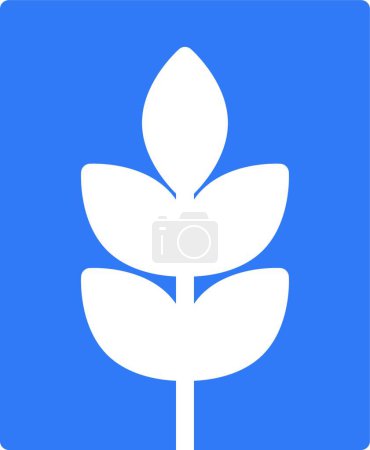 Ilustración de "imagen de cultivo "icono web vector ilustración - Imagen libre de derechos