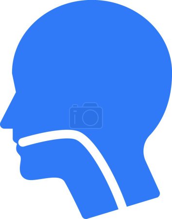 Illustration for Face icon vector illustration - Royalty Free Image