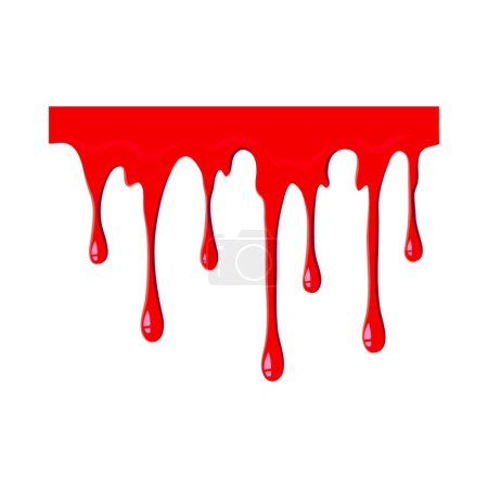 Ilustración de "Icono de sangre que fluye "icono ilustración vector - Imagen libre de derechos