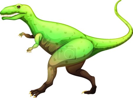Ilustración de Ilustración del Giganotosaurus - Imagen libre de derechos