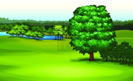 Illustration for Illustration of the Natural Environment - Royalty Free Image