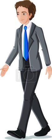 Illustration for Illustration of the Office Man - Royalty Free Image