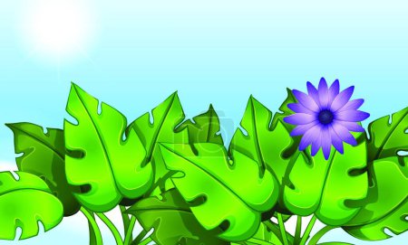 Illustration for Illustration of the Green leaves - Royalty Free Image