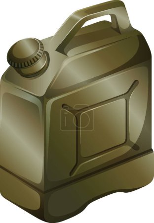 Ilustración de Ilustración del cilindro de gas - Imagen libre de derechos