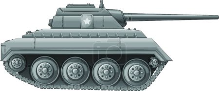 Illustration for Tank, graphic vector illustration - Royalty Free Image