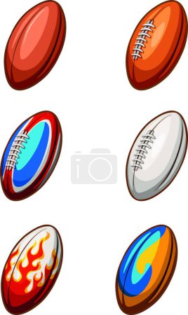 Téléchargez les illustrations : Illustration vectorielle ballon de football - en licence libre de droit