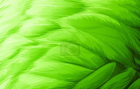 Illustration for A feather's texture vector illustration - Royalty Free Image