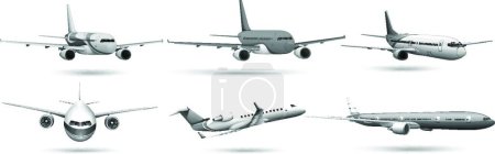 Illustration for Illustration of the Planes - Royalty Free Image