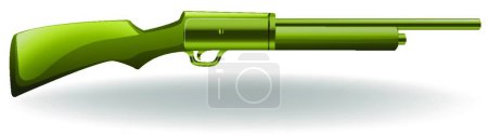 Téléchargez les illustrations : Illustration vectorielle icône fusil - en licence libre de droit
