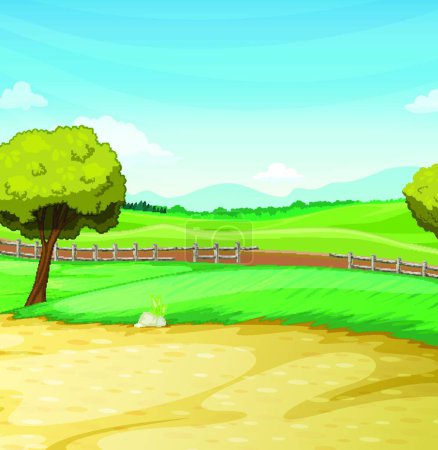 Illustration for Farm, farming concept, vector illustration design - Royalty Free Image