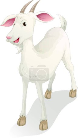 Illustration for Illustration of the goat - Royalty Free Image