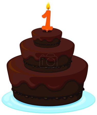 Téléchargez les illustrations : Illustration du gâteau - en licence libre de droit