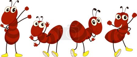 Téléchargez les illustrations : Illustration des fourmis - en licence libre de droit