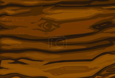 Illustration for Illustration of the wood Texture - Royalty Free Image