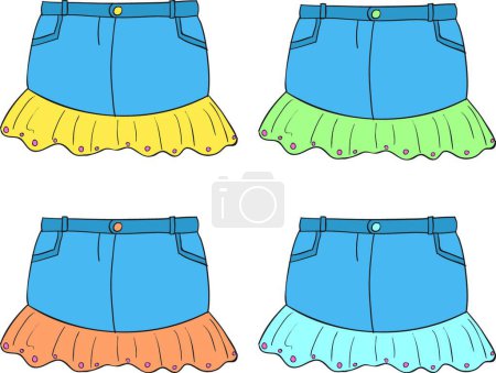 Illustration for Illustration of the Clothes - Royalty Free Image