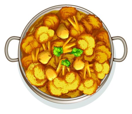 Illustration for Illustration of the food - Royalty Free Image