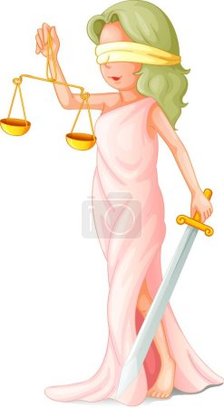 Illustration for Illustration of the law concept - Royalty Free Image
