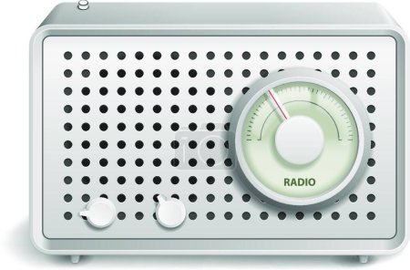 Illustration for "Radio icon", graphic vector illustration - Royalty Free Image
