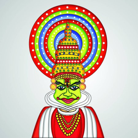 Ilustración de "Festival indio Onam Fondo" - Imagen libre de derechos