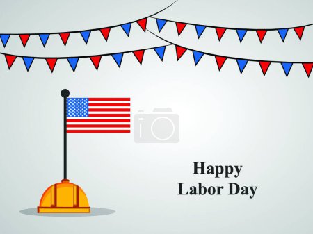 Photo for "USA Labor Day Background" - Royalty Free Image