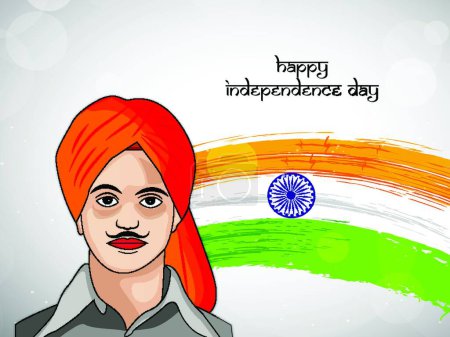 Illustration for "India Independence Day background" - Royalty Free Image
