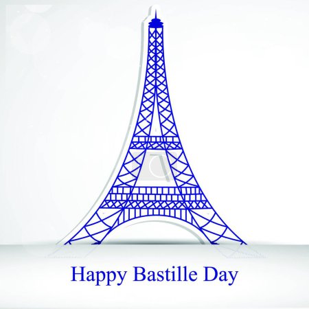 Téléchargez les illustrations : "France Fond du Jour Bastille" - en licence libre de droit