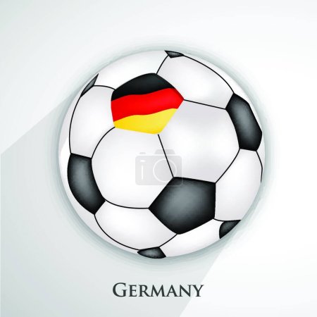 Illustration for Soccer Sport vector illustration - Royalty Free Image