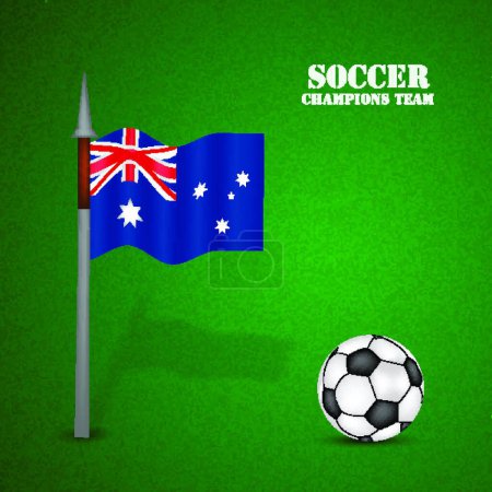 Ilustración de Fútbol Deporte vector ilustración - Imagen libre de derechos