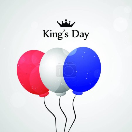 Téléchargez les illustrations : Illustration vectorielle du jour du roi - en licence libre de droit