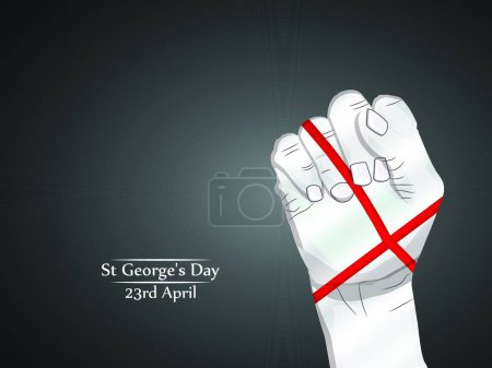 Téléchargez les illustrations : Illustration vectorielle Saint George Day - en licence libre de droit