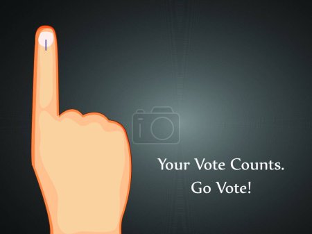 Téléchargez les illustrations : Icône de vote illustration vectorielle - en licence libre de droit