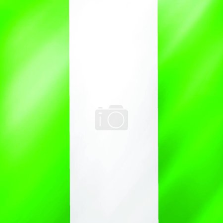 Illustration for "Nigeria National Day" vector illustration - Royalty Free Image